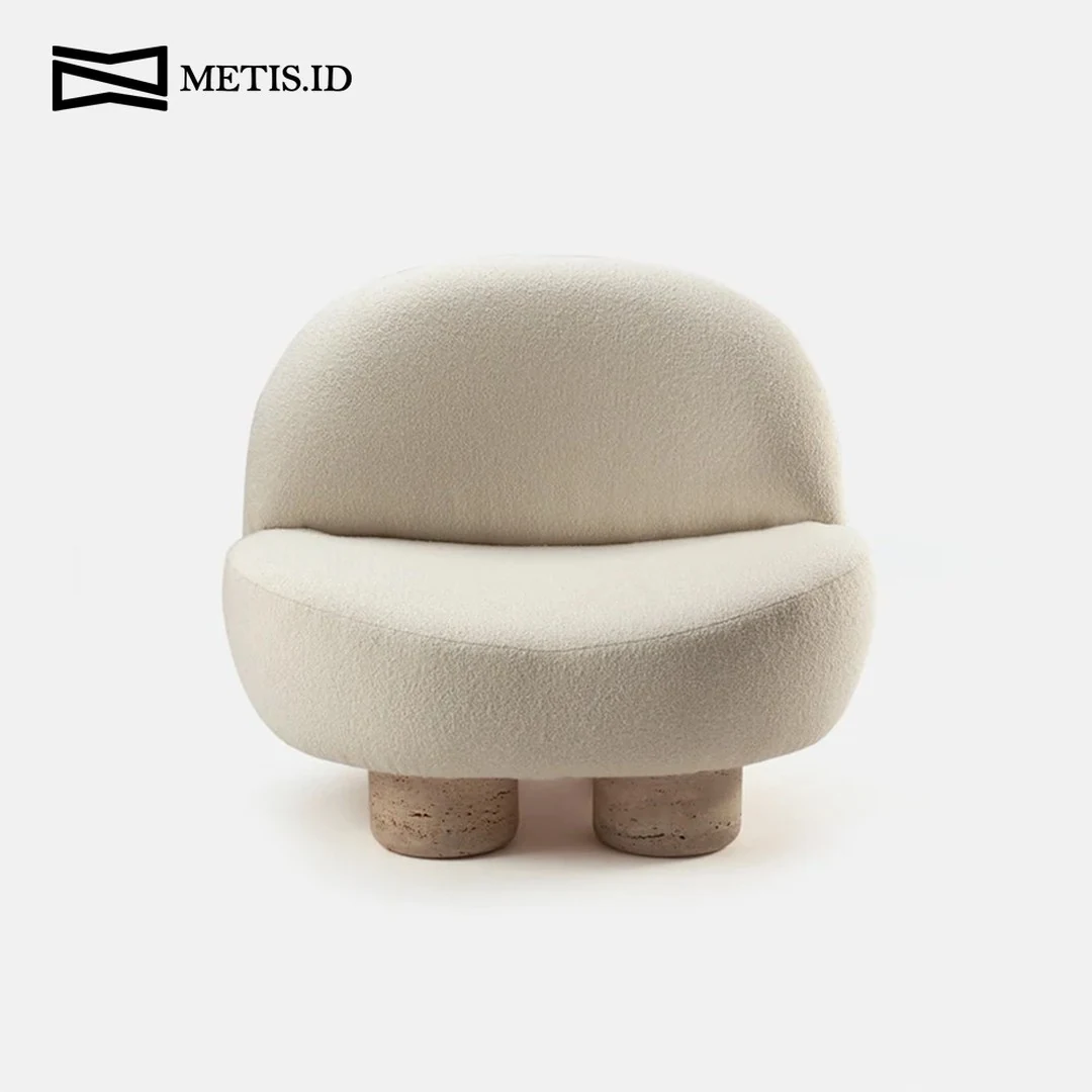 Kursi Santai Jati Busa Natural KS004
